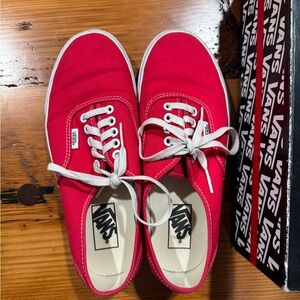 Red Vans